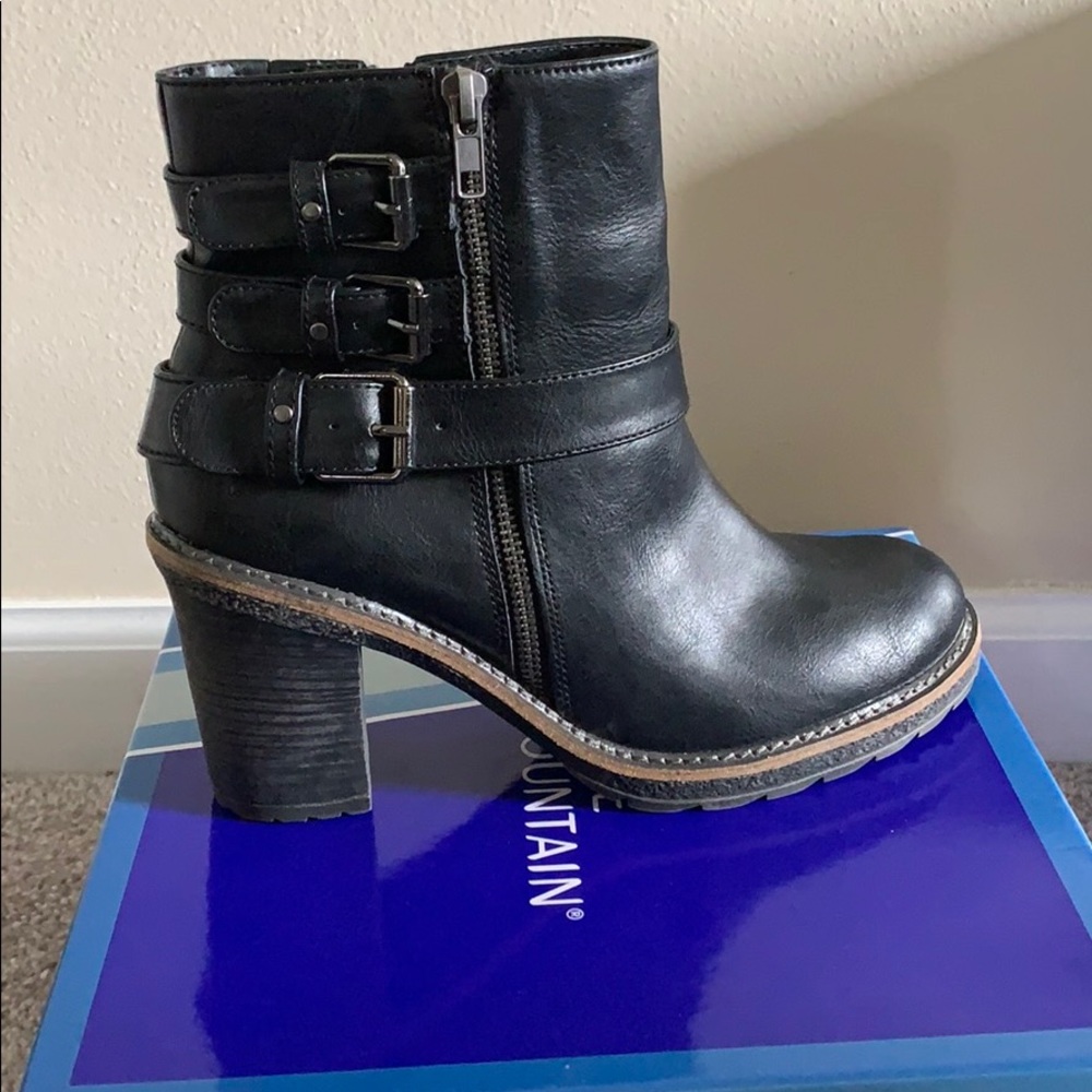 Black boots